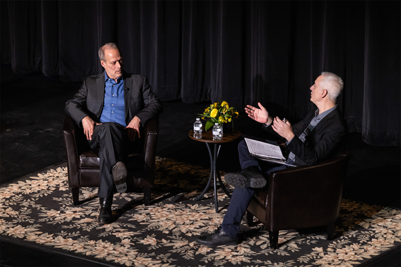 Sebastian Junger and Brian Kisida