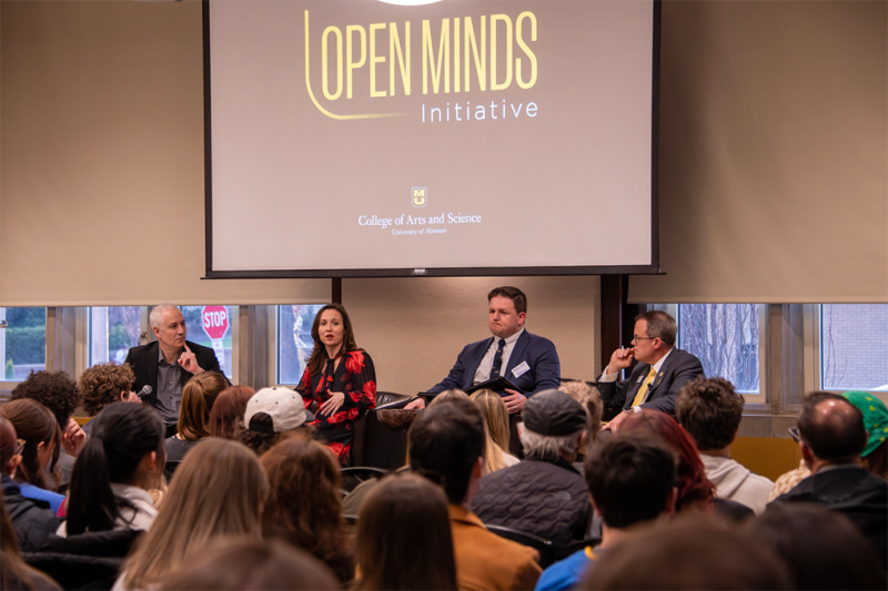 Open Minds Initiative panel