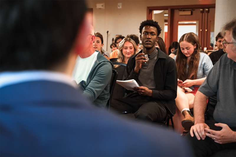 Mizzou student asks Rob Henderson a question