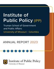 Cover page of IPP Annual report for 2023