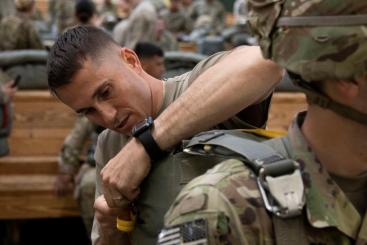 Kenneth Pospisil preparing soldiers and for public service