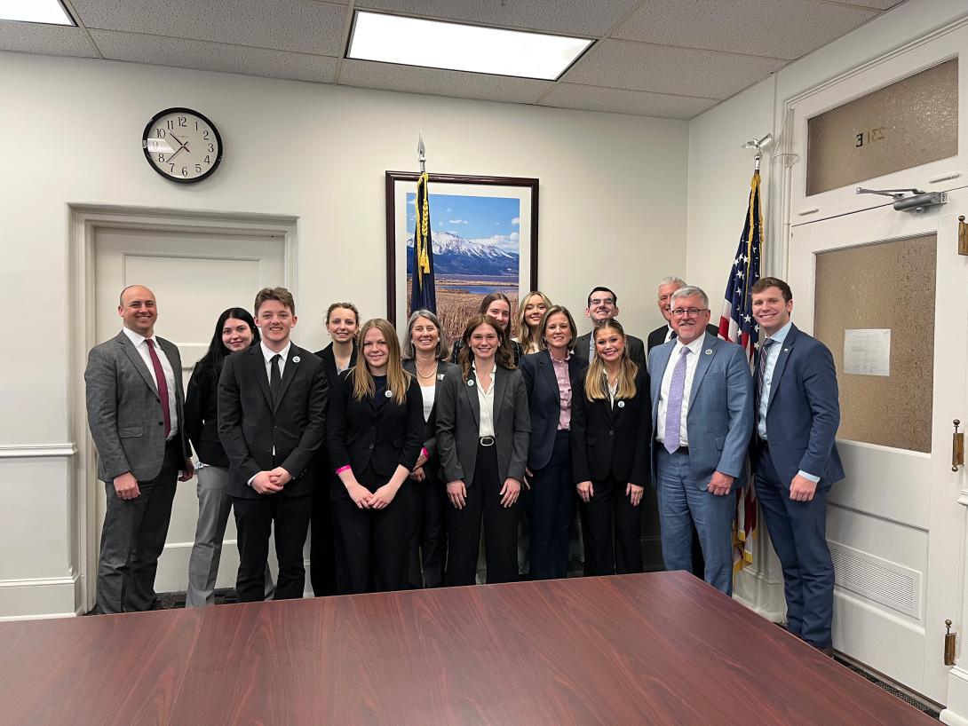 Truman School undergraduates visiting DC